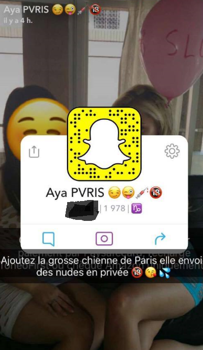 Deux coquines sur snapchat elle balancent des nudes en privés !