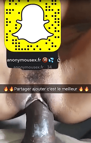 Vidéo snap d’un membre grosse bite de black