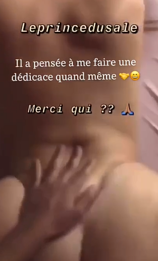 sa chienne crie « on dit merci qui ? Leprincedusale ! »